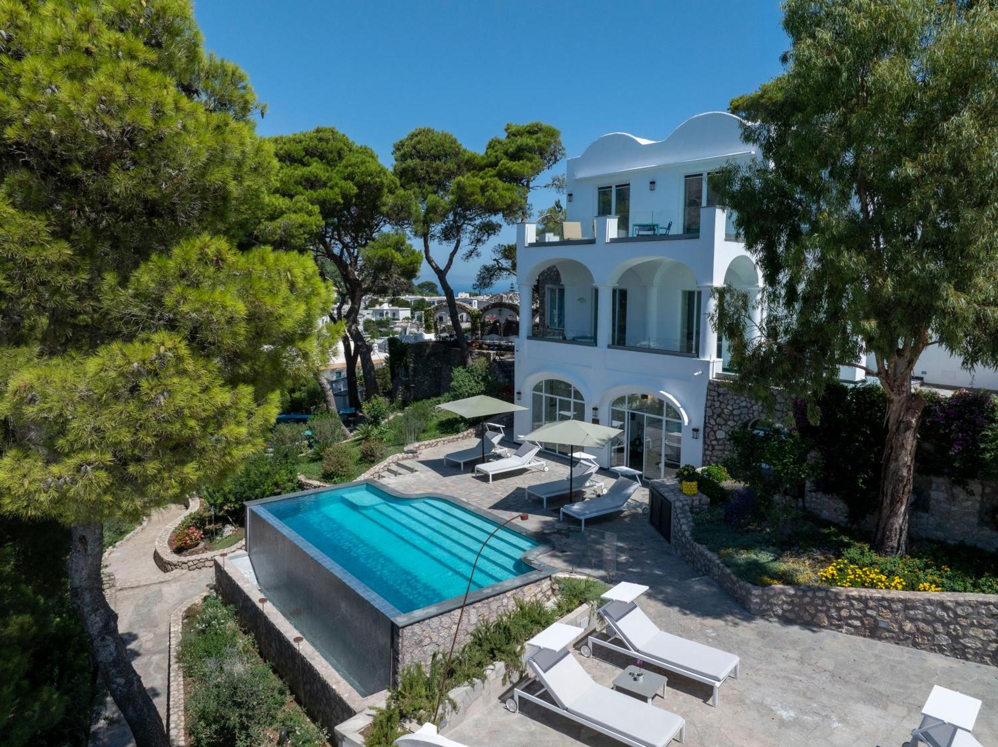 Villa L'Ara Capri Extérieur photo